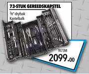 Midas 73-Stuk Gereedskapstel TK73M