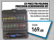 Midas 32-Piece-Folding Precision Screwdriver Set SS32M