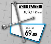 Midas Wheel Spanner 17/19/21/23mm WS01 M