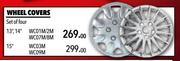 Midas Wheel Covers 15” WC03M/WC09M