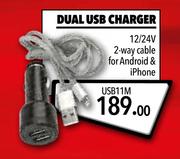 Midas USB Charger USB11M