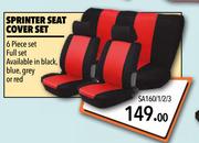 Sprinter Seat Cover Set SA160/1/2/3