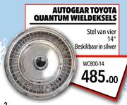 Autogear Toyota Quantum Wieldeksels WC800-14