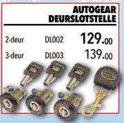 Autogear Deurslotstelle 3 deur DL003