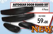 Autogear 4 Piece Door Guard Set DG1BBK