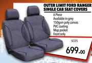 Outer Limit Ford Ranger 6 Piece Single Cab Seat Covers SCCFS