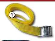 Midas Luggage Strap LH02M