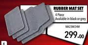 Midas 4 Piece Rubber Mat Set MA23M/24M