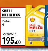 Shell Helix HX5 15W-40-5Ltr
