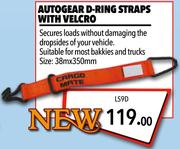 Autogear D-Ring Straps With Velcro