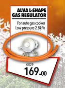 Alva L-Shape Gas Regulator G029