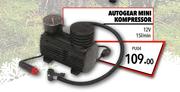 Autogear Mini Kompressor 12V 15L/Min PU04