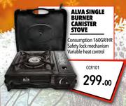 Alva Single Burner Canister Stove CCR101