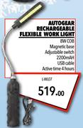 Autogear Rechargeable Flexible Work Light L-WL07