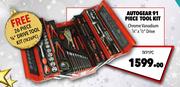 Autogear 91 Piece Tool Kit TK91PC