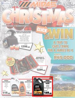 Midas : Christmas Sale (10 Dec - 31 Dec 2018), page 1