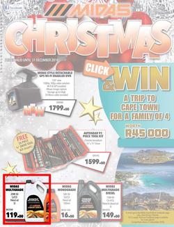 Midas : Christmas Sale (10 Dec - 31 Dec 2018), page 1