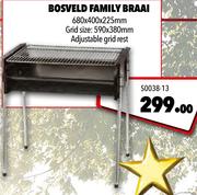 Bosveld Family Braai S0038-13-680 x 400 x 225mm