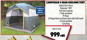 Campgear 4 Man Geelong Tent S0075-05G-240 x 210 x 170cm