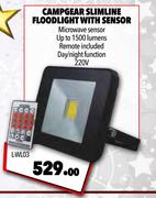 Campgear Slimline Floodlight With Sensor