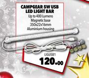 Campgear 5W USB LED Light Bar LIGUSB1