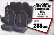 Autogear Curve Sitple koortrekselstel 9-Stuk Stel (Volledige Stel) LA100
