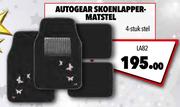Autogear Skoenlapper Mat stel 4-Stuk Stel LA82