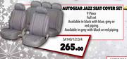 0Autogear Jazz Seat Cover Set SA140/1/2/3/4