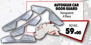 Autogear Car Door Guard Transparent 4-Piece DG14CL