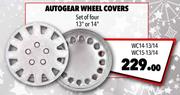 Autogear Wheel Covers Set Of Four 13” Or 14” WC14-13/14 WC15-13/14