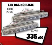 Midas LED Dag-Kopligte 8 LED LD20M-Per Stel