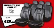 Midas Leatherette Seat Cover Set 11-Piece Full Set SC80M