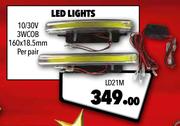 Midas LED Light 10/30V 3WCOB 160x18.5mm LD21M-Per Pair