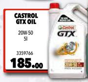Castrol GTX Oil 20W-50-5Ltr