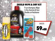 Shield Wipe & Dry Kit SH225-1Ltr