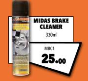 Midas Brake Cleaner MBC1-330ml
