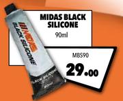 Midas Black Silicone MBS90-90ml