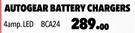 Autogear Battery Chargers 4 Amp.LED BCA24