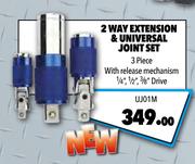 Midas 2 Way Extension & Universal Joint Set UJ01M