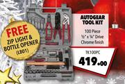 Autogear Tool Kit TK100PC
