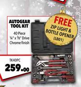 Autogear Tool Kit TK40PC