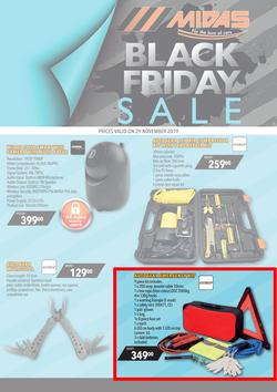 Midas : Black Friday Sale (29 Nov 2019), page 1