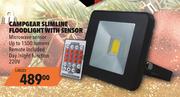 Campgear Slimline Floodlight With Sensor L-WL03