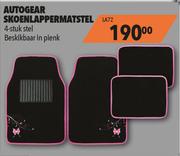 Autogear Skoenlappermatstel LA72