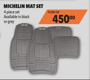 Michelin 4 Piece Mat Set 965BK/GR
