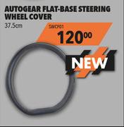 Autogear Flat Base Steering Wheel Cover 37.5cm SWCF01