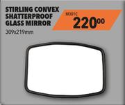 Stirling Convex Shatterproof Glass Mirror 309 x 219mm M301C