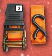 Midas Ratchettie Downs 50mm x 6m 900kg Orange LH06M