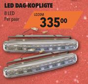 Midas LED Dag Kopligte 8 LED LD20M-Per Paar