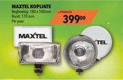 Maxtel Kopligte Reghoeking 180 x 100mm Rond 170mm L-JF460/620-Per Paar